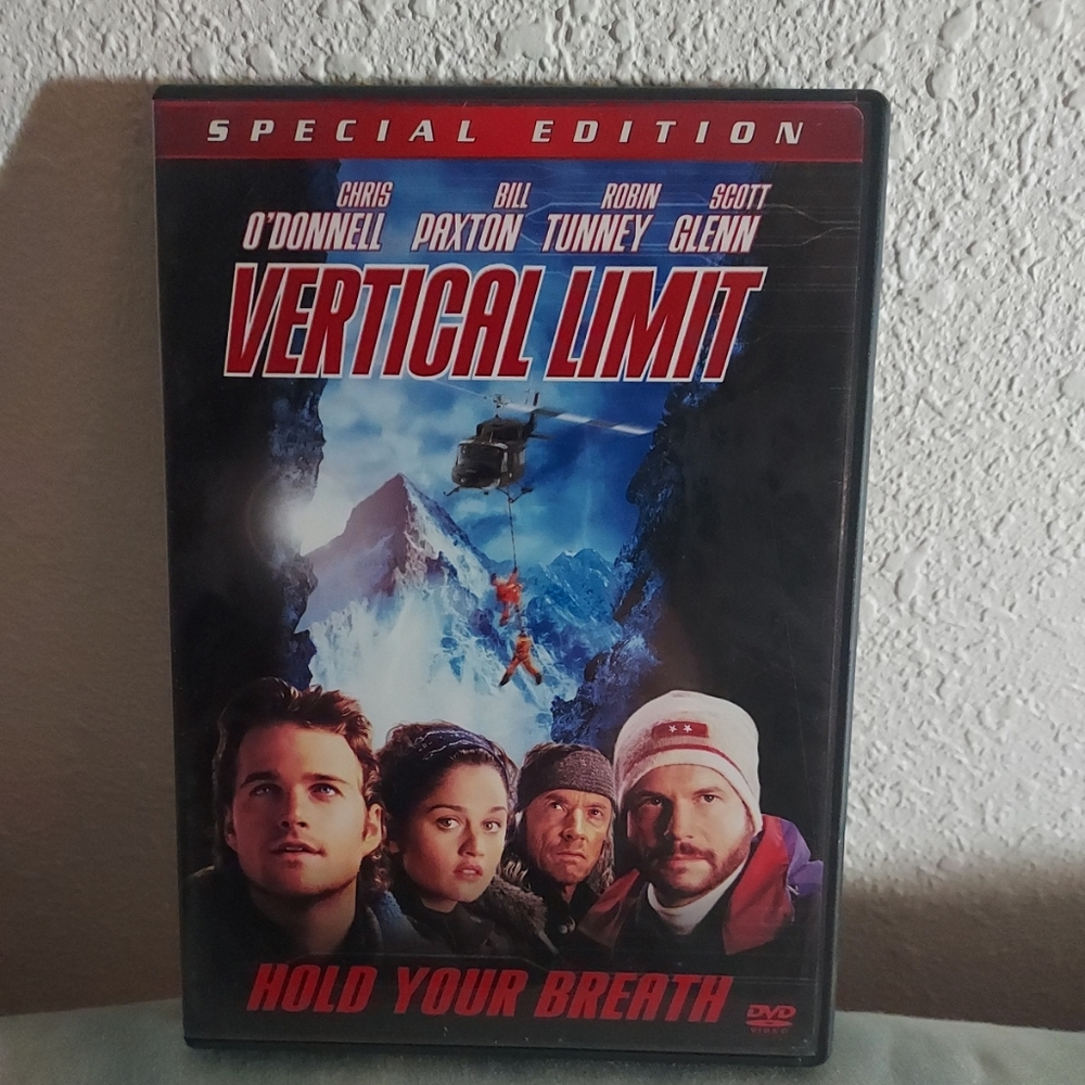 Vertical Limit (DVD, 2001, Special Edition) Pre-Owned Tested Working Great Shape